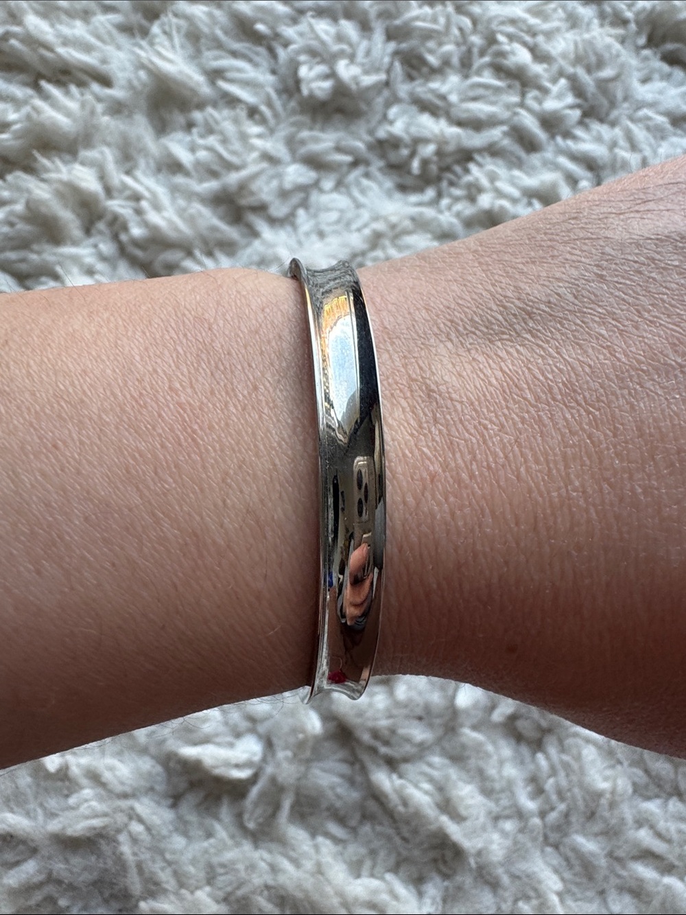 Ashley Bridget Concave Hair Tie Bangle